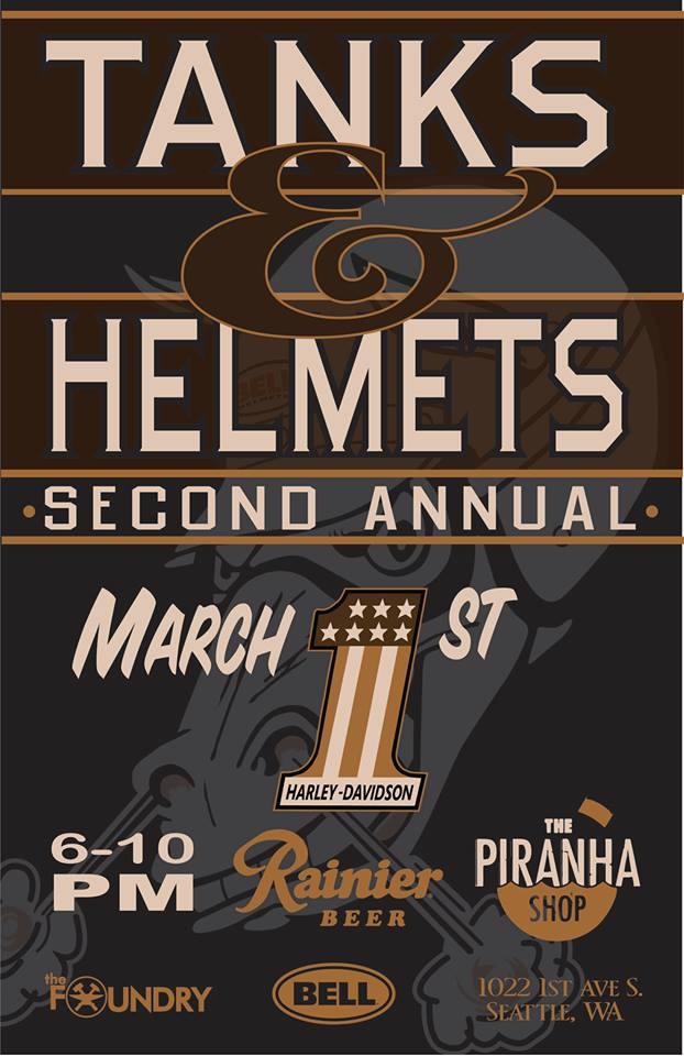 Tanks & Helmets March 1st, 2014